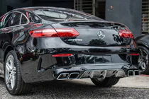 Mercedes E-class coupe C238 2016-2024 Rear Diffuser Black with Chrome Tips (AMG63 Design) photo 3