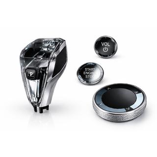 Crystal Interior Trim Set (Gear Selector + Buttons) BMW X7 G07 2019- photo 1