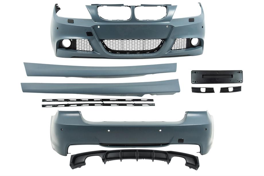 BMW 3 Series E90/E91 2005-2011 M-Sport Body Kit Set (for E90 2008-2011) Dual exit exhaust (left/right) Photo 5