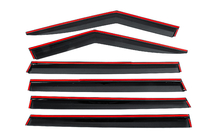 Hyundai Santa Fe 5 2023- Window Deflectors with Chrome Trim Niken Luxury (6 pcs) photo 4