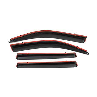 Window Deflectors with Chrome Trim Niken Luxury (4 pcs) photo 3