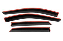 Nissan Qashqai 2021- Window Deflectors with Chrome Trim Niken Luxury (4 pcs) photo 3