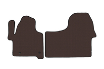 Mercedes Sprinter W907/W910 2018- Rubber Floor Mats Carsuit V2 (Brown) photo 4