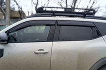 Dacia Duster 2024- Window deflectors EuroCap (4 pcs) photo 1