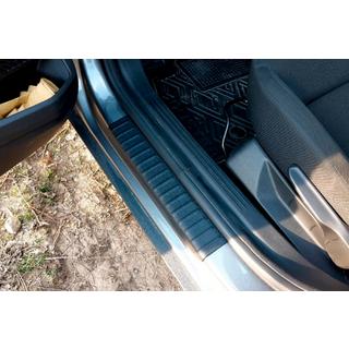 EuroCap Interior Door Sill Covers (Matte, 4 pcs, ABS) Dacia Duster 2024- photo 1