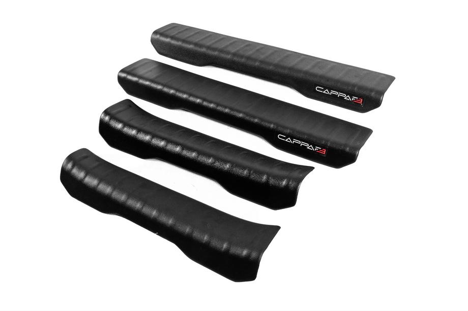 Dacia Duster 2024- EuroCap Interior Door Sill Covers (Matte, 4 pcs, ABS) Photo 4