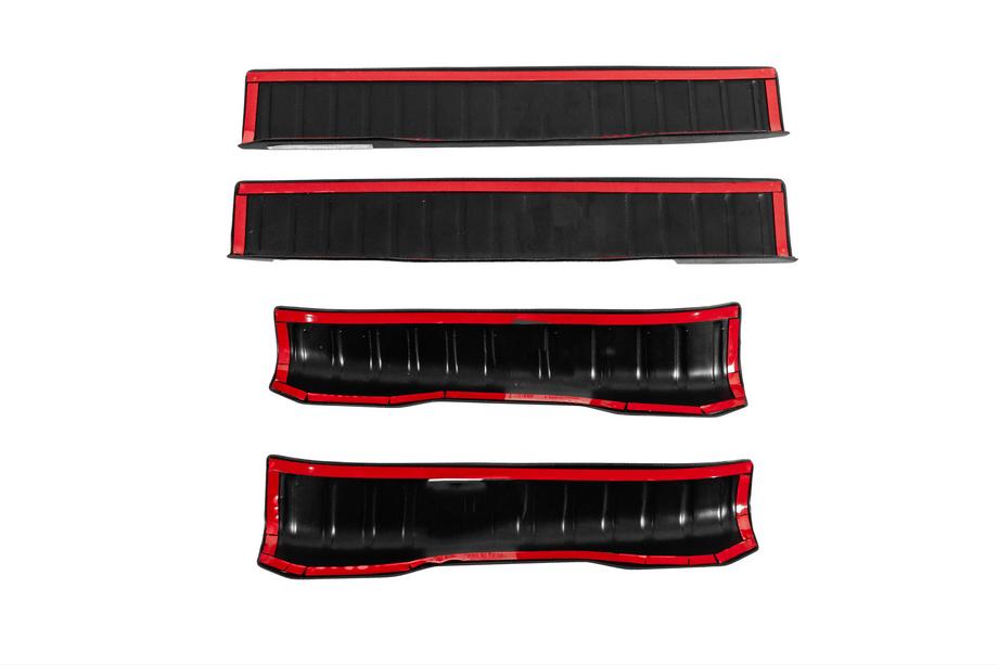 Dacia Duster 2024- EuroCap Interior Door Sill Covers (Matte, 4 pcs, ABS) Photo 6