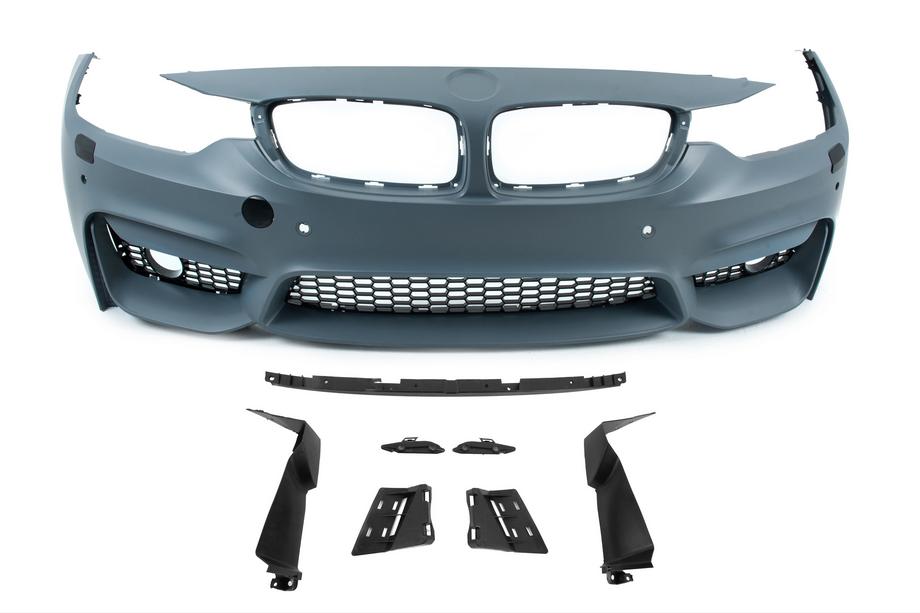 BMW 4 Series F32/F33/F36 2012-2020 Front bumper in M4 F82 style Photo 7