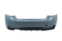 BMW 4 Series F32/F33/F36 2012-2020 Rear bumper with diffuser for single-side dual exhaust M-Sport photo 1