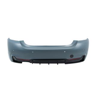 Rear bumper with diffuser for single-side dual exhaust M-Sport BMW 4 Series F32/F33/F36 2012-2020 photo 1