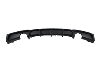 BMW 3 Series F30/F31 2012-2019 Rear bumper diffuser for dual-side single exhaust V2 (for M-Sport, ABS) photo 1