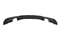 BMW 3 Series F30/F31 2012-2019 Rear bumper diffuser for dual-side single exhaust V2 (for M-Sport, ABS) photo 2