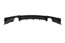 BMW 3 Series F30/F31 2012-2019 Rear bumper diffuser for dual-side single exhaust V2 (for M-Sport, ABS) photo 5