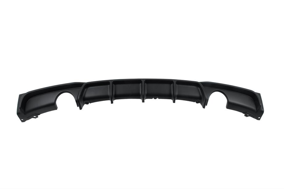 BMW 3 Series F30/F31 2012-2019 Rear bumper diffuser for dual-side single exhaust V2 (for M-Sport, ABS) Image