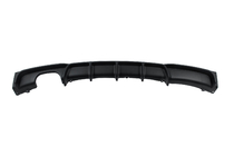 BMW 3 Series F30/F31 2012-2019 Rear bumper diffuser for single-side dual exhaust V2 (for M-Sport, ABS) photo 1