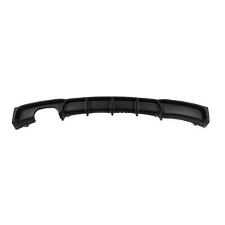 Rear bumper diffuser for single-side dual exhaust V2 (for M-Sport, ABS) BMW 3 Series F30/F31 2012-2019 photo 1