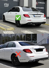 Mercedes E-class W213 2016-2023 Premium Rear Mud Flaps for AMG-Line (4 pcs) photo 2