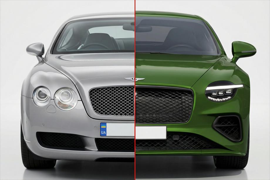 Bentley Continental GT 2003–2011 2025 Look Facelift Kit Image
