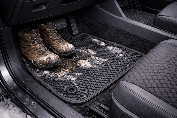 EVA mats in winter: road salt, snow, mud — keep the cabin dry