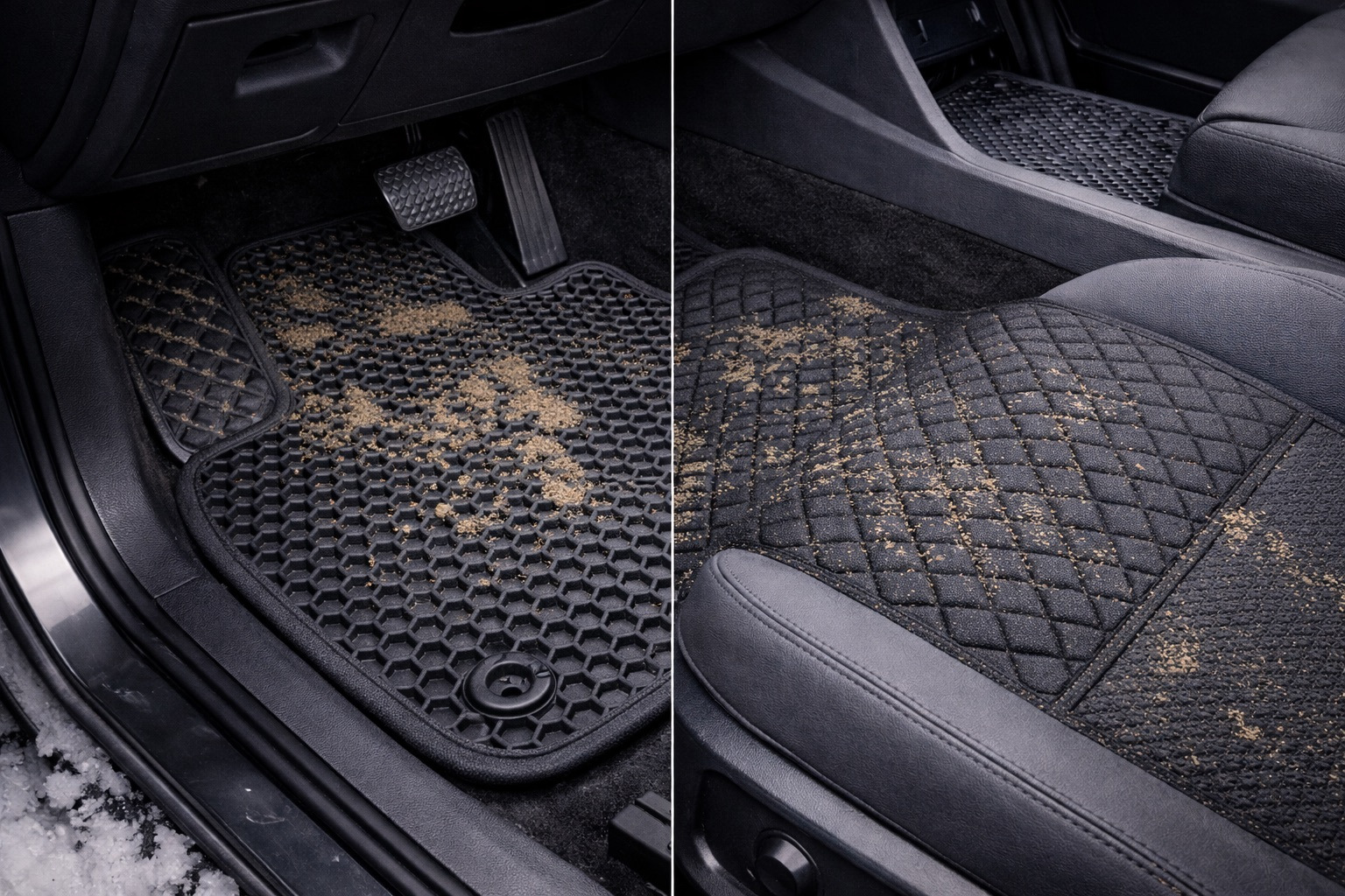 Diamonds or honeycomb? Which EVA mat pattern and color is more practical