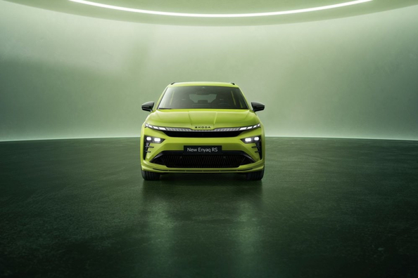 Skoda Enyaq RS Review: sporty electric flagship after the 2025 facelift Photo 3