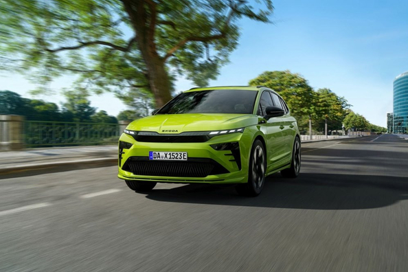 Skoda Enyaq RS Review: sporty electric flagship after the 2025 facelift Photo 1