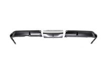 Lexus LX570/450d 2008-2022 Rear bumper diffuser 2012-2016 (F-Sport, paintable) photo 1