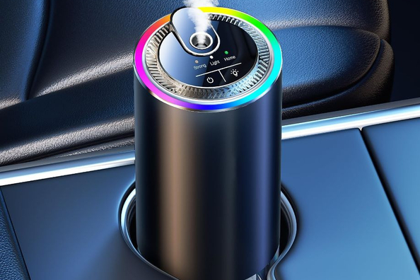 Automatic car air freshener: comfort without effort