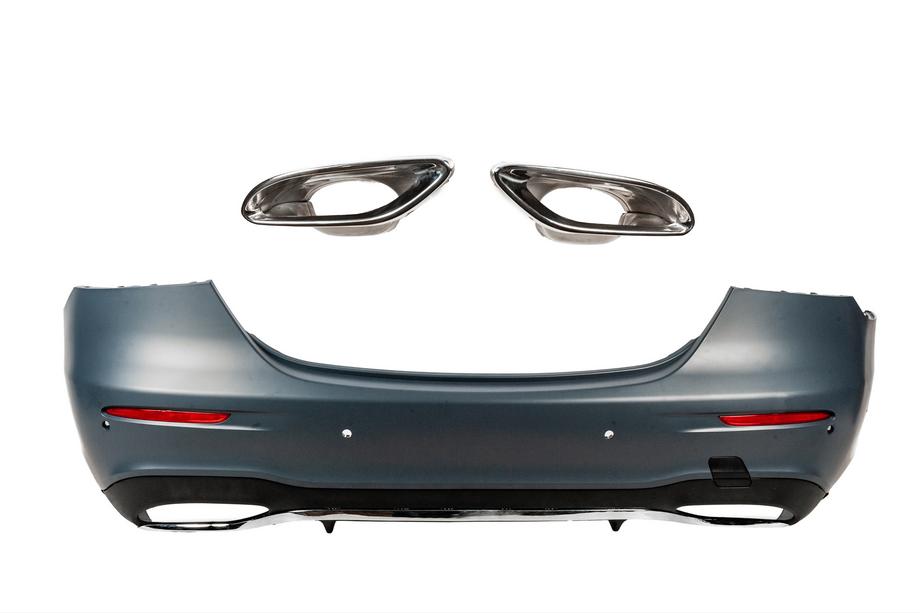Mercedes E-class W213 2016-2023 AMG-Line rear bumper assembly (for 2020-2024) Photo 1