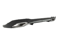 Mercedes E-class W213 2016-2023 Rear diffuser with AMG-Line Silver exhaust tips (for 2020-2024) photo 3