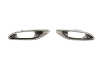 Mercedes E-class W213 2016-2023 Rear diffuser with AMG-Line Silver exhaust tips (for 2020-2024) photo 7