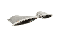 Mercedes E-class W213 2016-2023 Rear diffuser with AMG-Line Silver exhaust tips (for 2020-2024) photo 9