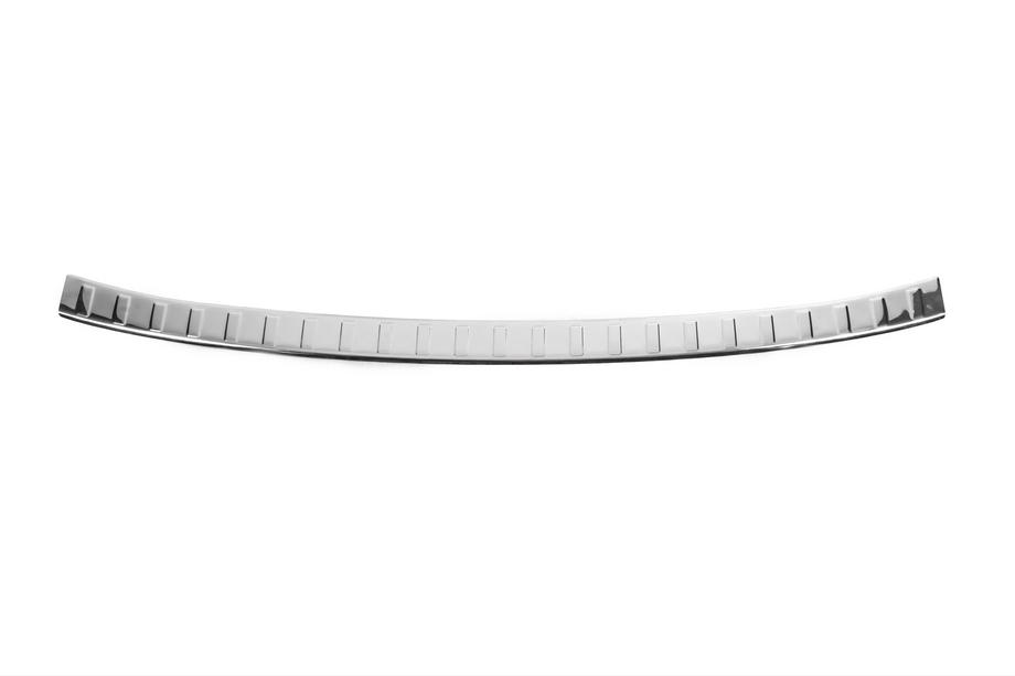 Skoda Kodiaq 2023- Rear Bumper Protector Carmos Stainless Steel Photo 1