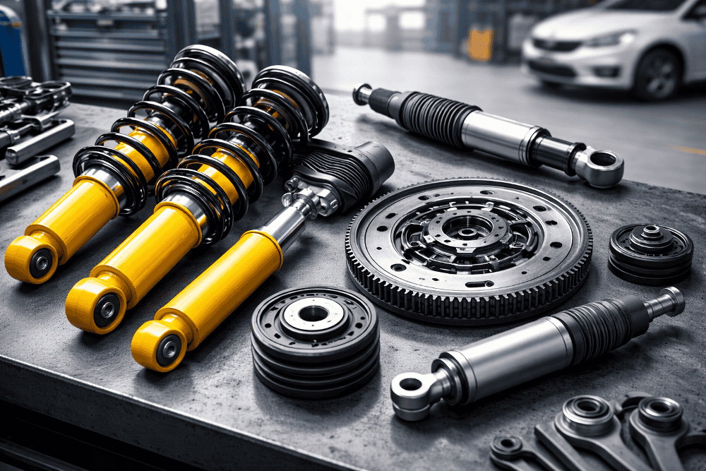 What is a car damper: simple explanation and types