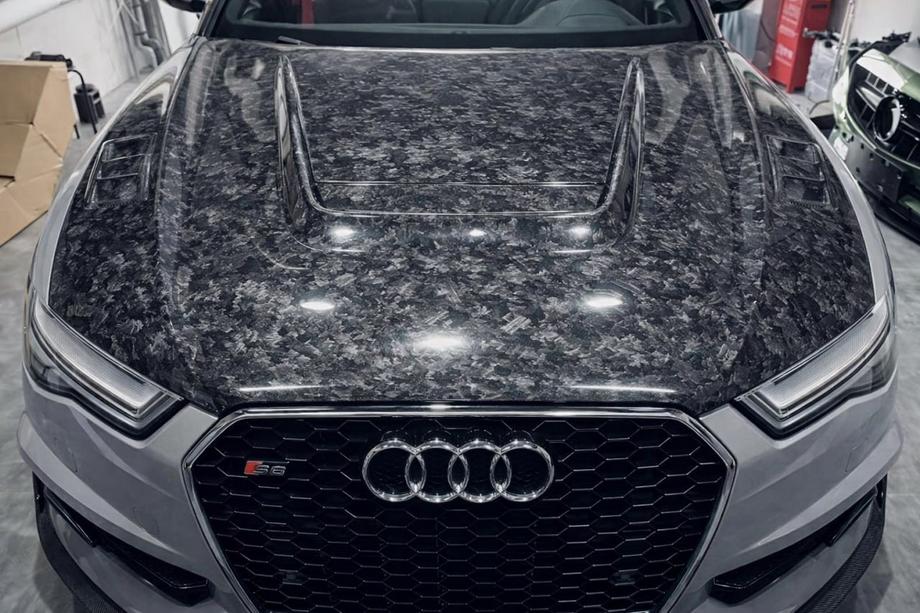 Audi A6 C7 2011-2017 Hood (2014-2017, forged carbon) Image