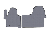 Mercedes Sprinter W907/W910 2018- Rubber Floor Mats Carsuit V2 (Gray) photo 1