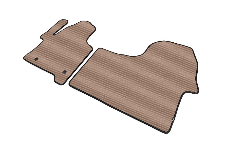Mercedes Sprinter W907/W910 2018- Rubber Floor Mats Carsuit V2 (Beige) Photo 2