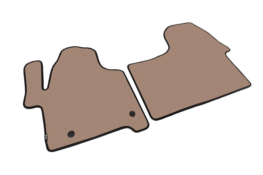 Mercedes Sprinter W907/W910 2018- Rubber Floor Mats Carsuit V2 (Beige) Photo 3
