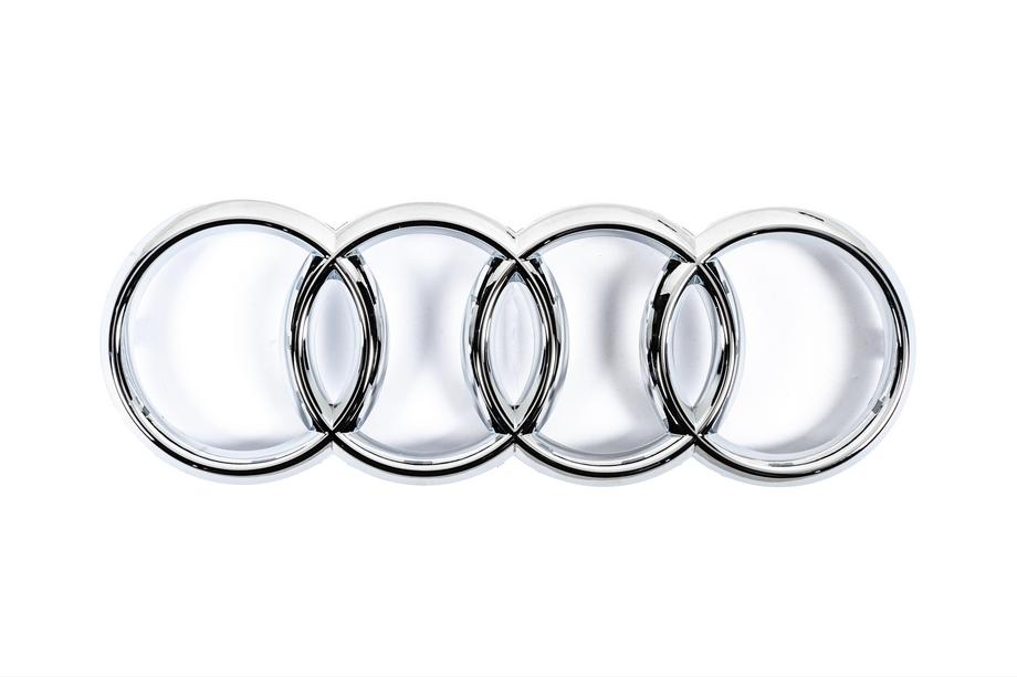 Audi Front Audi Emblem, Chrome (285 x 100 mm) Photo 1