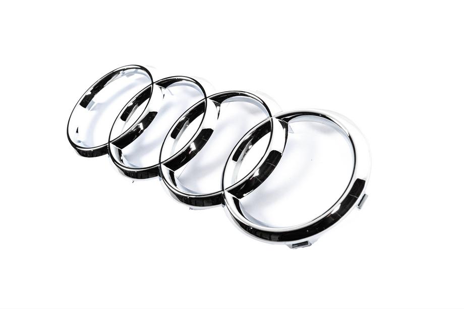 Audi Front Audi Emblem, Chrome (285 x 100 mm) Photo 2