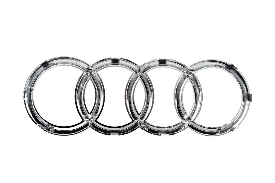 Audi Front Audi Emblem, Chrome (285 x 100 mm) Photo 4