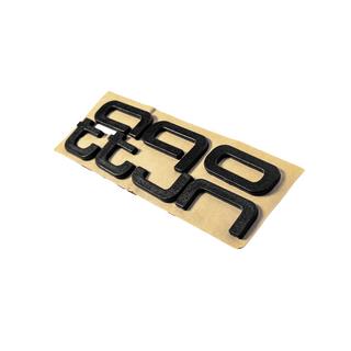Quattro Black lettering badge photo 3