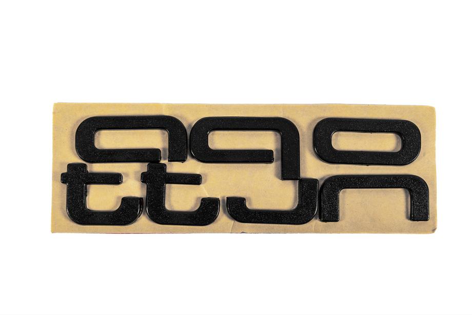Audi Quattro Black lettering badge Photo 2
