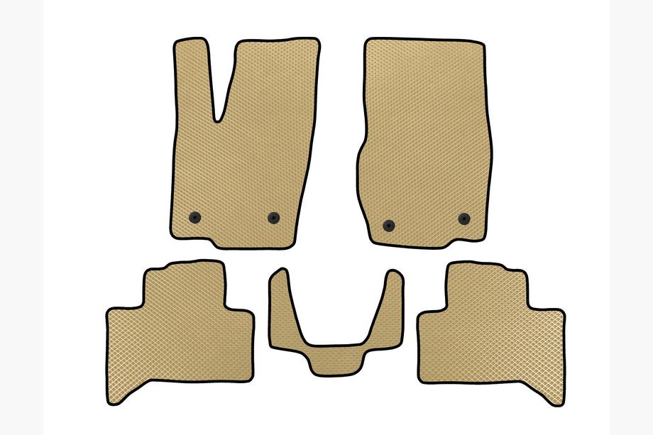 Lexus GX550 2023- EVA Floor Mats (Beige) Image