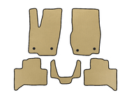 Toyota Land Cruiser Prado 250 2023- EVA Floor Mats (Beige) photo 1