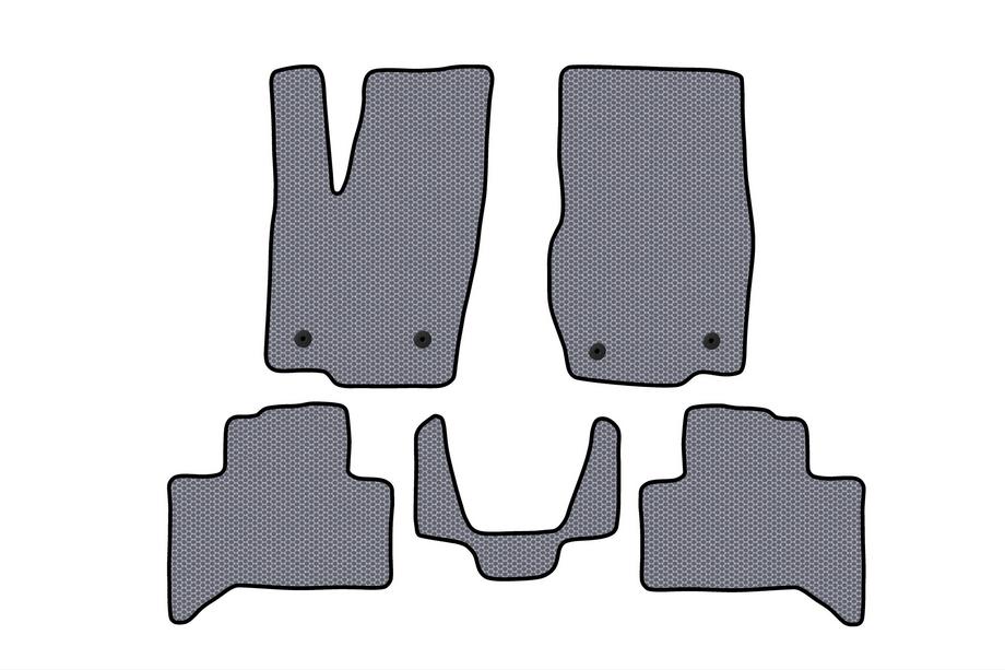 Toyota Land Cruiser Prado 250 2023- Rubber Floor Mats Carsuit (Gray) Photo 1