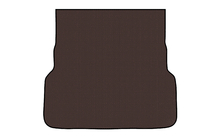 Toyota Land Cruiser Prado 250 2023- Carsuit Rubber Trunk Mat (5 Seats, Brown) photo 1