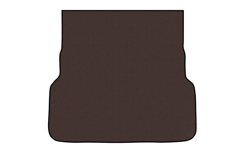 Toyota Land Cruiser Prado 250 2023- Carsuit Rubber Trunk Mat (5 Seats, Brown) Image