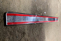 Fiat Ducato 2006-2025 Clearance chrome trim strip above license plate (stainless steel) photo 5