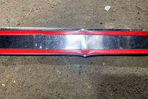 Peugeot Boxer 2006-2025 Clearance chrome trim strip above license plate (stainless steel) photo 4